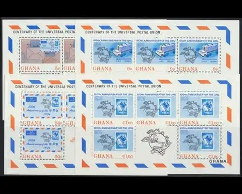 Ghana, MiNr. 548-551 KB, postfrisch - 690481