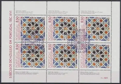 Portugal, MiNr. 1535 Kleinbogen, ESST - 69439