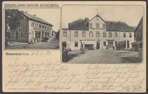 Hermannsburg, Confegion Hellberg, Völker's Gasthof - 404058