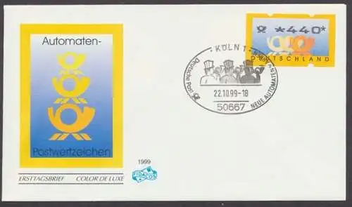 Deutschland (BRD) Automaten, Michel Nr. 3.2, VS 1, FDC - 73066