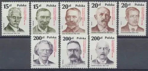 Polen, MiNr. 3169-3176, postfrisch - 73220