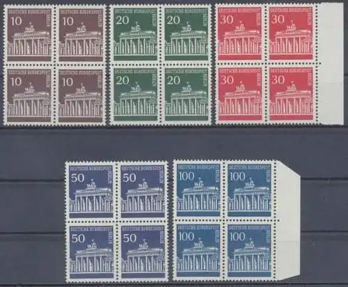 Berlin, Michel Nr.286-290 (4), postfrisch - 600868