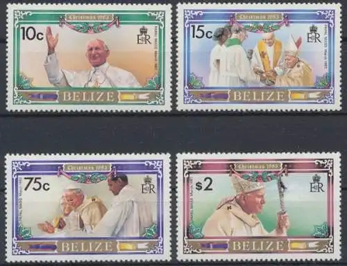 Belize, MiNr. 724-727, postfrisch - 600444