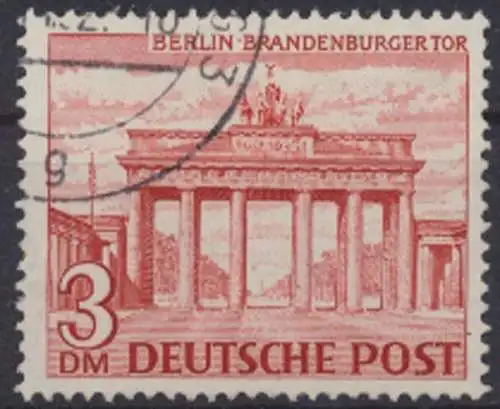 Berlin, MiNr. 59 X, gestempelt, BPP Signatur - 600893