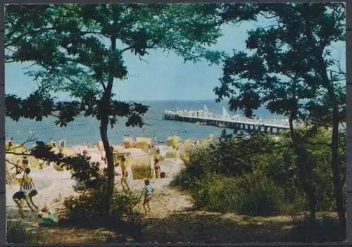 Timmendorfer Strand, Blick zur Seebrücke - 411513