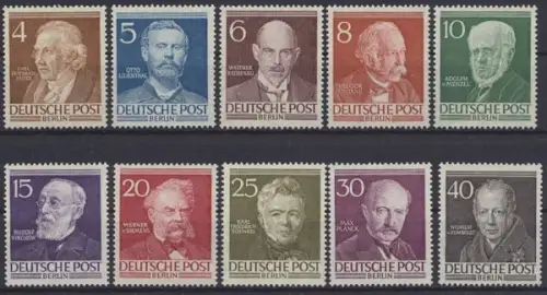 Berlin, MiNr. 91-100, postfrisch - 601200