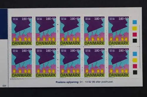 Dänemark, MiNr. 837 MH, postfrisch - 601143