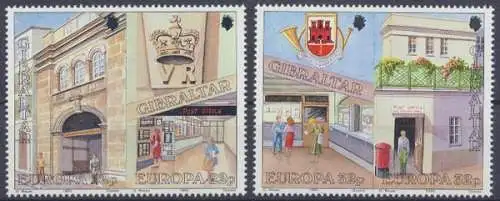 Gibraltar, MiNr. 590-593, 2 Paare, postfrisch - 601557