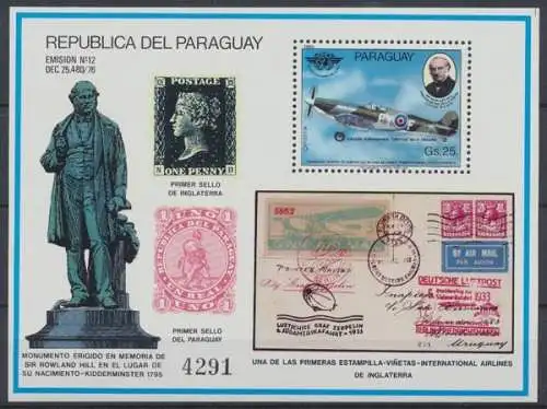 Paraguay, MiNr. Block 348, postfrisch - 601740