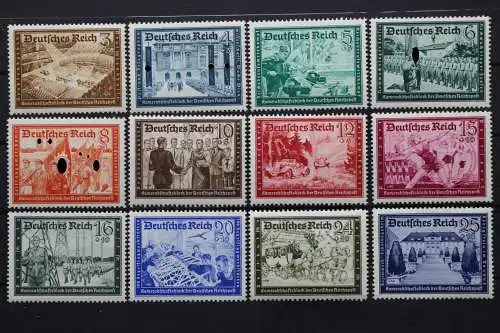 Deutsches Reich, MiNr. 702-713, postfrisch - 601899