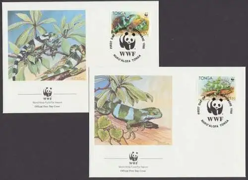 Tonga, Michel Nr. 1140-1143, Ersttagsbriefe - 690334