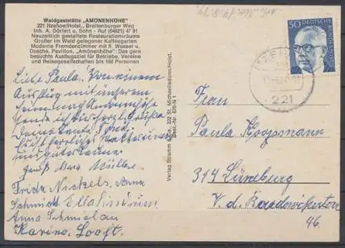 Itzehoe, Waldgaststätte "Amönenhöhe" Inh. A. Dörfert u. Sohn - 412001