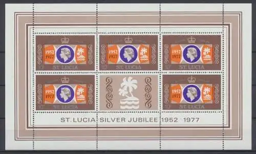 St. Lucia, Michel Nr. 407-410 KB, postfrisch / MNH - 604144