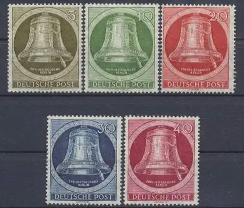 Berlin, MiNr. 82-86, postfrisch - 602649