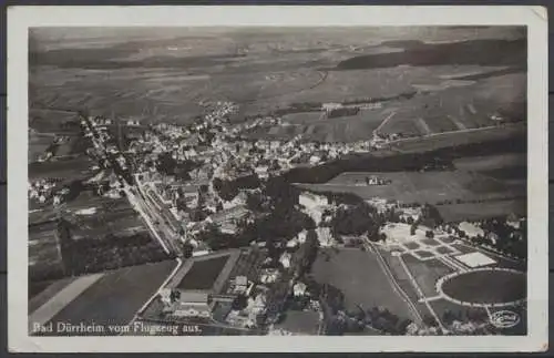 Bad Dürrheim, Blick vom Flugzeug aus - 412180