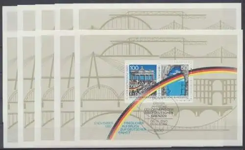 Deutschland (BRD), MiNr. Block 22, 10 Blöcke, ESST Bonn - 602868