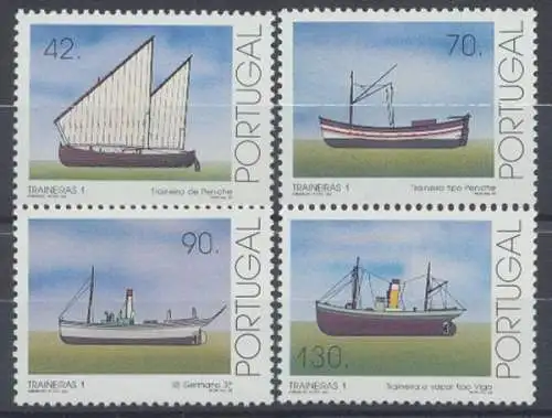 Portugal, Schiffe, MiNr. 1984-1987, postfrisch - 603275