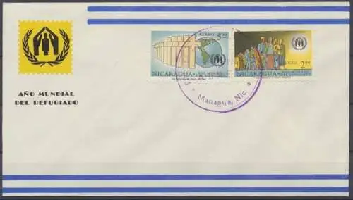 Nicaragua, Michel Nr. 1257-1258, FDC - 604105