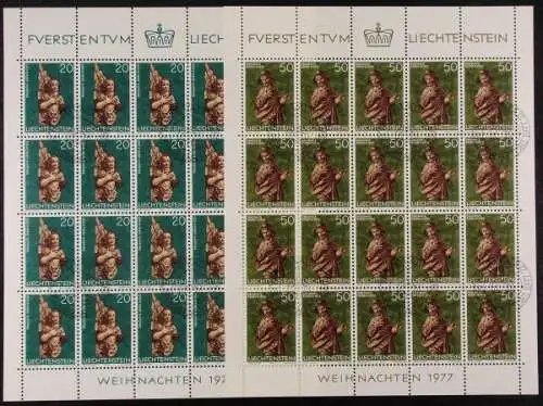 Liechtenstein, Michel Nr. 688-691 KB, Ersttagssonderstempel - 690603