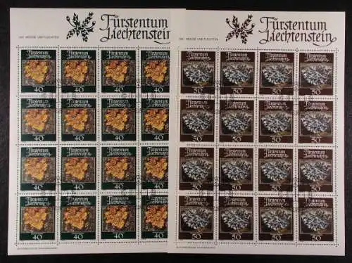 Liechtenstein, Michel Nr. 776-779 KB, Ersttagssonderstempel - 690617