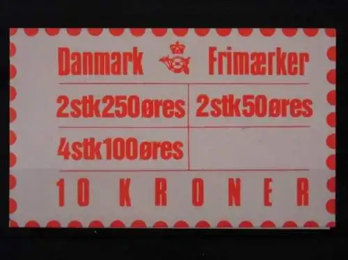 Dänemark, Michel Nr. 572, 774 und 777, MH 30, postfrisch / MNH - 690647