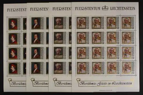 Liechtenstein, MiNr. 784-787 KB, postfrisch - 690620