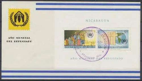 Nicaragua, Michel Nr. Block 54, FDC - 604106