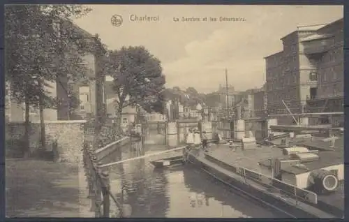 Charleroi, la sambre et les Deversoirs - 412289