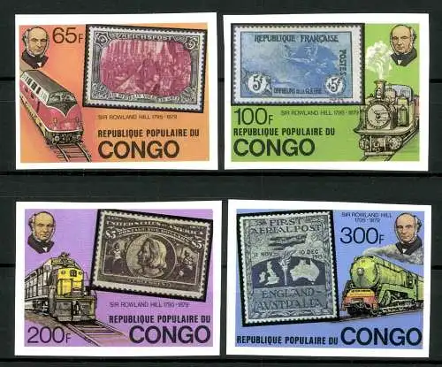 Kongo-Brazzaville, MiNr. 680-684 B, postfrisch - 691468