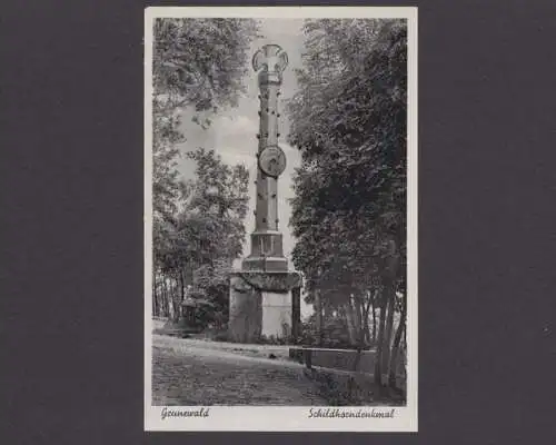 Grunewald, Schildhorndenkmal - 402860