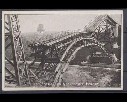 Von den Franzosen gesprengte Brücke - 402724