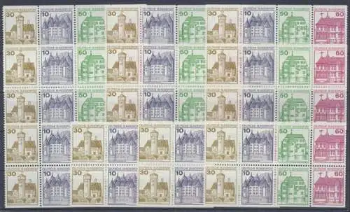 Deutschland (BRD), Michel Nr. H-Blatt 28 10 Heftchenblätter, postfrisch/MNH - 605704