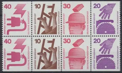 Deutschland (BRD), Michel Nr. H-Blatt 25 PLF VIII, postfrisch/MNH - 605643