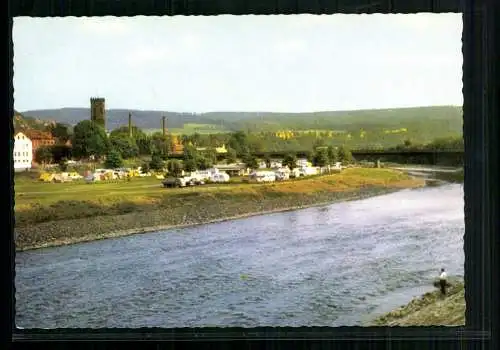 Hannoversch Münden, Blick auf den Camping-Platz - 412839