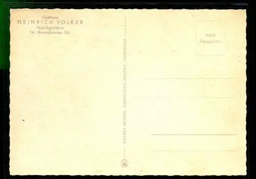 Nordgoltern bei Barsinghausen, Gasthaus Heinrich Volker - 412915