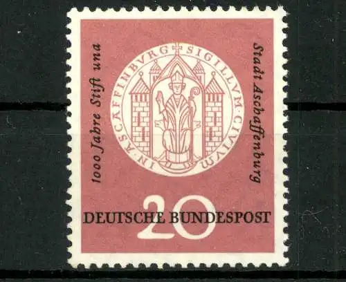 Deutschland (BRD), MiNr. 255 Plattenfehler I, postfrisch - 691382