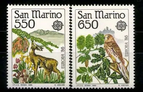 San Marino, MiNr. 1339-1340, postfrisch - 608844