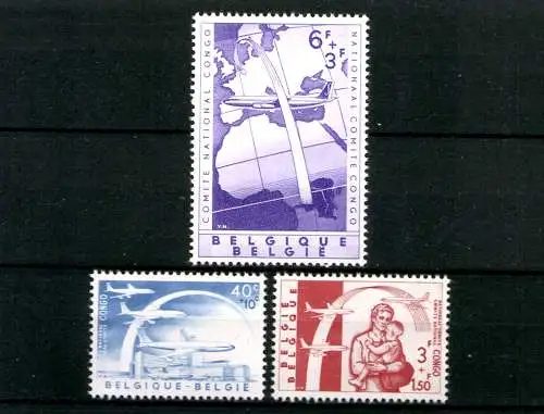 Belgien, MiNr. 1206-1208, postfrisch - 692457