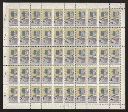 Deutschland (BRD), MiNr. 860, 50er Bogen, FN 3, postfrisch - 607399M