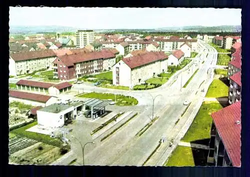 Goslar, Marienburger Straße mit Araltankstelle - 413278