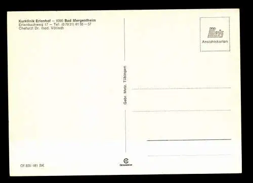 Bad Mergentheim, Kurklinik Erlenhof, Innenansicht - 414034