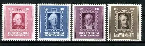 Liechtenstein, MiNr. 207-210, postfrisch - 608494