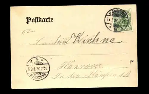 Hamburg, Jungfernstieg mit Alsterpavillon - 413761