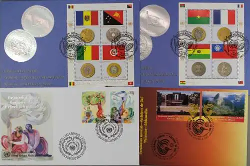 UNO - Genf, 4 UNPA-Ersttagsbriefe aus dem Jahr 2007 - 610586