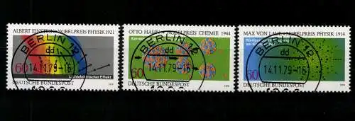 Deutschland (BRD), MiNr. 1019-1021, Berlin-Stempel - 609915