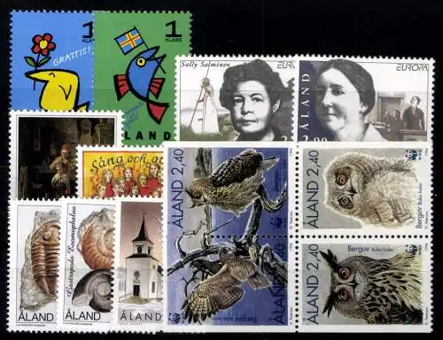 Aland, MiNr. 107-119, Jahrgang 1996, postfrisch - 610812