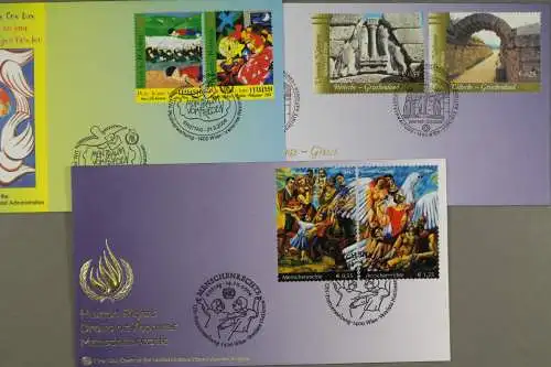 UNO - Wien, 3 UNPA-Ersttagsbriefe aus dem Jahr 2004 - 610561