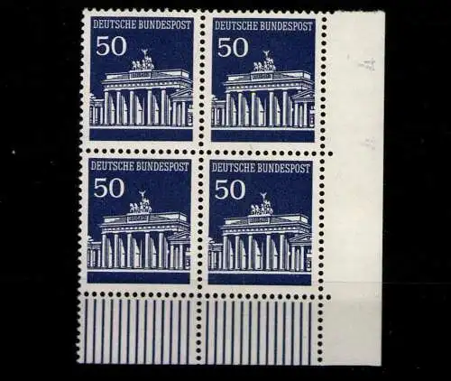 Deutschland (BRD), MiNr. 509, VB, Ecke rechts unten, postfrisch - 609070