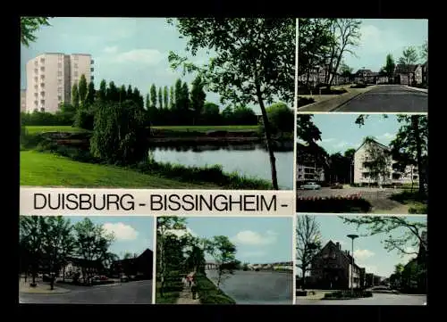 Duisburg - Bissingheim, 6 Bilderkarte - 414067