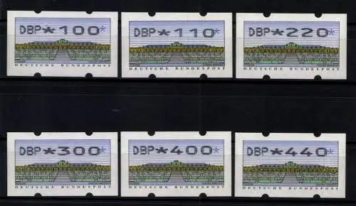 Deutschland Automaten, Mi. Nr. 2, Type 2.1 V-Satz 3, o. Zn, postfrisch - 610712